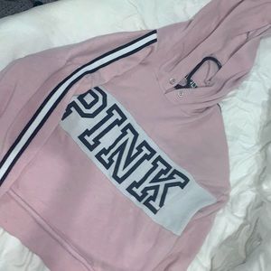 cropped Victoria’s Secret hoodie
